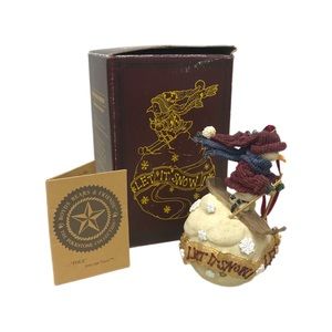 Boyds Bears Skiing Olaf  “Let it Snow” Handmade‎ Christmas Ornament w/Box #25650